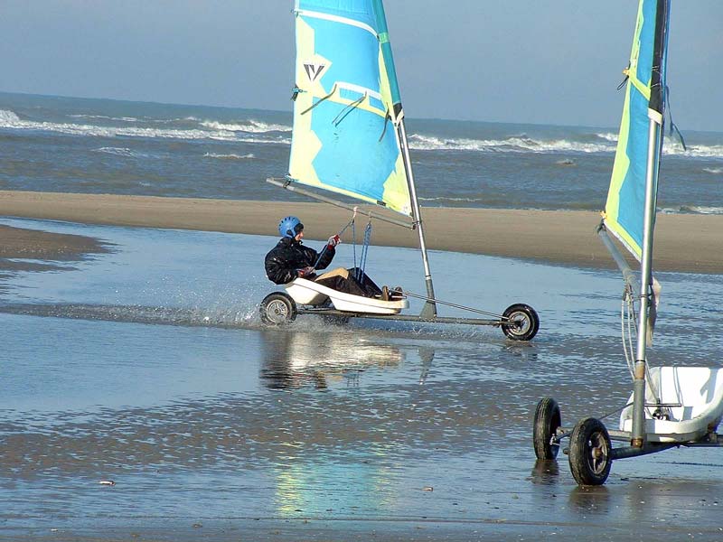 Char à voile Somme